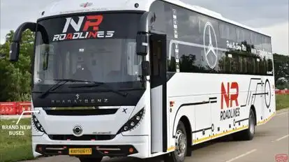 N R Roadlines  Bus-Front Image