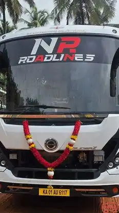 N R Roadlines  Bus-Front Image