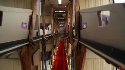 Aradhana Paribahan Bus-Seats layout Image