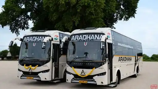 Aradhana Paribahan Bus-Front Image