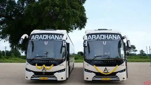Aradhana Paribahan Bus-Front Image