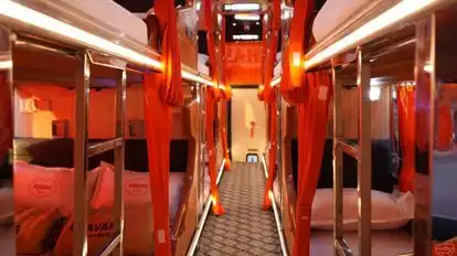 India Travels Bus-Seats layout Image