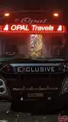 Opal Travels Bus-Front Image