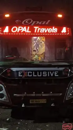 Opal Travels Bus-Front Image