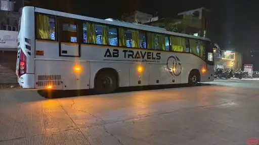 A B Travels Bus-Front Image