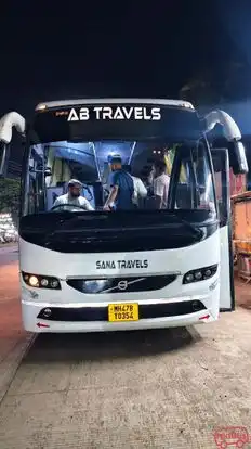 A B Travels Bus-Front Image