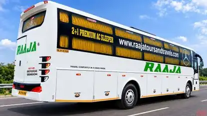 RAAJA TOURS AND TRAVELS Bus-Side Image