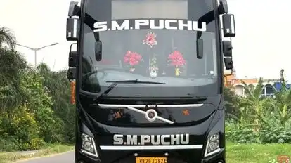 S M Puchu Paribahan Bus-Front Image