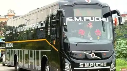 S M Puchu Paribahan Bus-Front Image