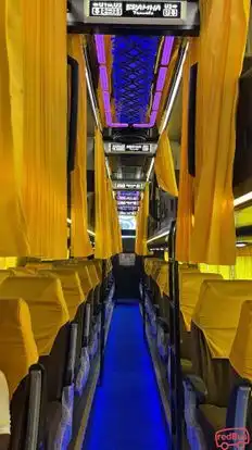 BRAHMA TRAVELS  Bus-Seats layout Image