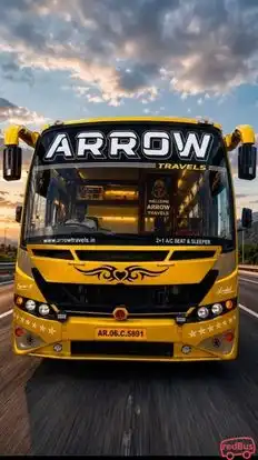 Arrow Travels Bus-Front Image