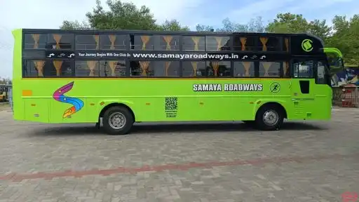 Samaya Roadways Bus-Front Image