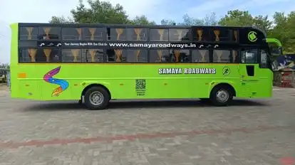Samaya Roadways Bus-Front Image
