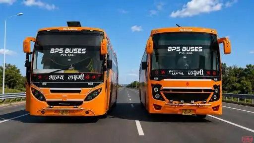 BPS Buses Pvt. Ltd. Bus-Front Image
