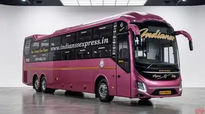 Indianss Express Bus-Front Image