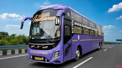 Indianss Express Bus-Front Image