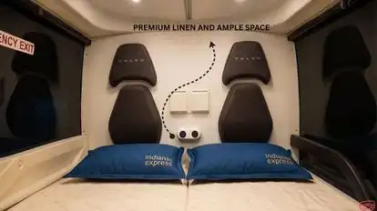 Indianss Express Bus-Seats Image
