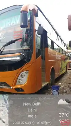 Asad Travels Bus-Front Image