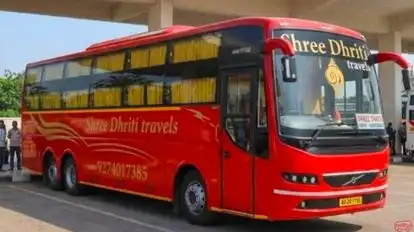 Dhriti Travels Bus-Side Image