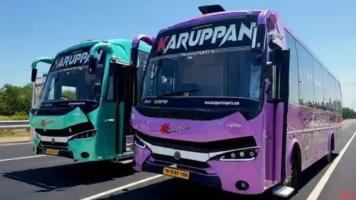 KARUPPAN TRANSPORTS Bus-Front Image