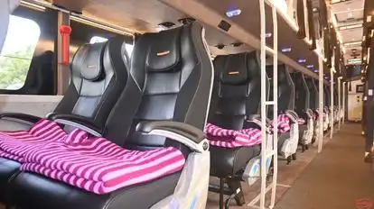 Mahati Tours & Travels Bus-Seats layout Image