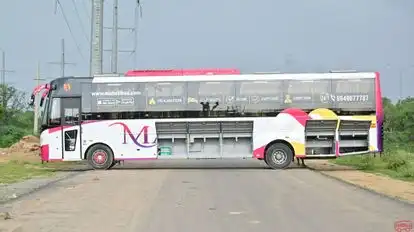 Mahati Tours & Travels Bus-Side Image