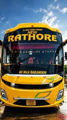 New Rathore Travels Bus-Front Image