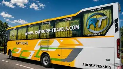 New Rathore Travels Bus-Side Image