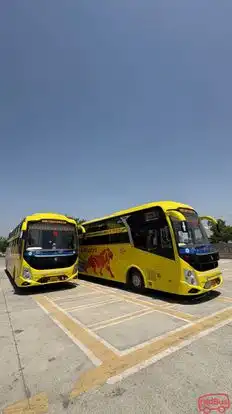 Gayatri Travels and Cargo Bus-Side Image