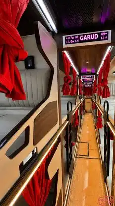 Garud Express Bus-Seats layout Image
