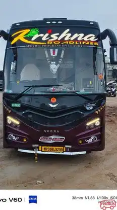 Krishna  Roadlines Bus-Front Image