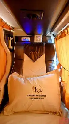 Krishna  Roadlines Bus-Seats Image