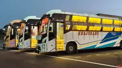 Khajuraho Travels Pvt Ltd. Bus-Side Image