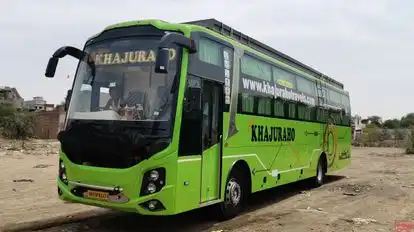Khajuraho Travels Pvt Ltd. Bus-Side Image