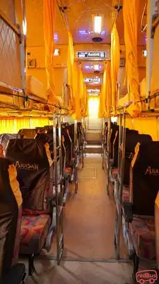 ARASAN TRAVELS  Bus-Seats layout Image