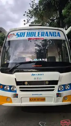 Sri Holeranga Logistics Bus-Front Image