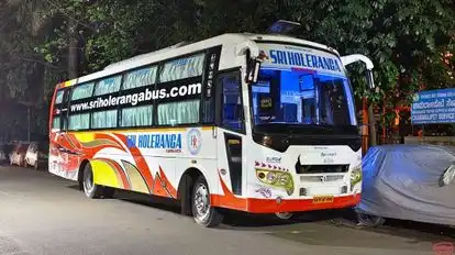 Sri Holeranga Logistics Bus-Side Image