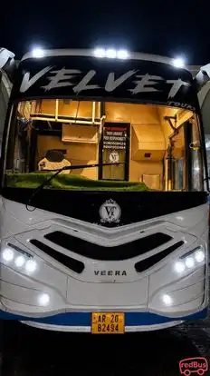 Velvet Tours Bus-Front Image