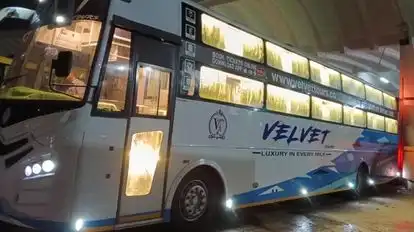 Velvet Tours Bus-Side Image
