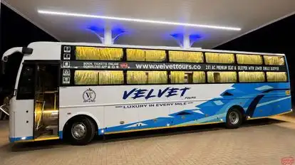 Velvet Tours Bus-Side Image