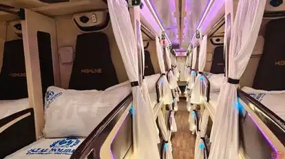 ULLAL HOLIDAYS Bus-Seats layout Image