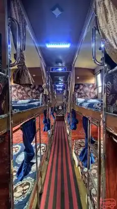 Pipariya Travels Bus-Seats layout Image