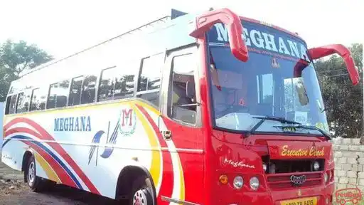 Meghana   Travels Bus-Front Image