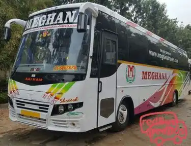 Meghana   Travels Bus-Front Image
