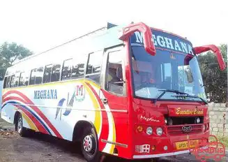 Meghana   Travels Bus-Front Image