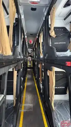 Skanda (Sidvin Tours and Travels) Bus-Seats layout Image