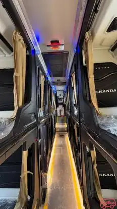 Skanda (Sidvin Tours and Travels) Bus-Seats layout Image