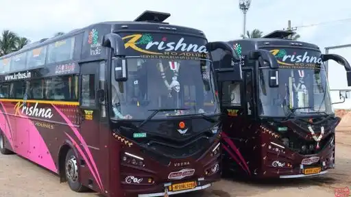 KRISHNA ROAD LINES Bus-Front Image