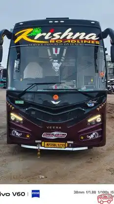 KRISHNA ROAD LINES Bus-Front Image