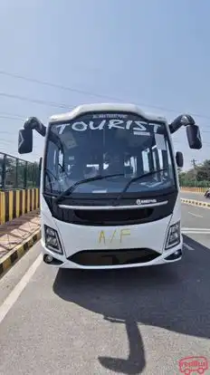 Delhi tour and travels Bus-Front Image
